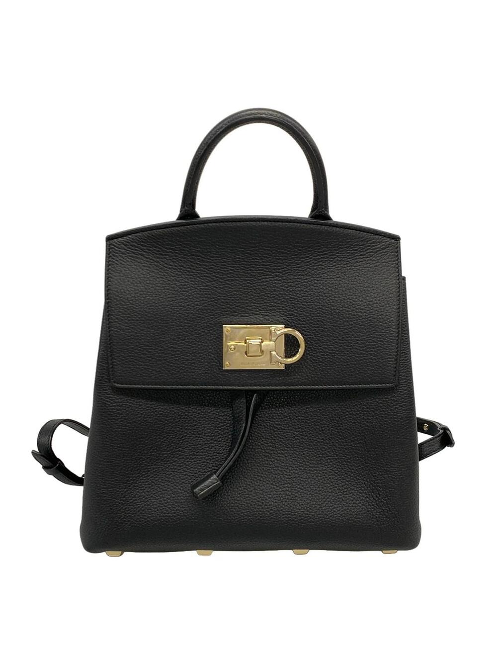 Salvatore Ferragamo Gancini Black #363174S10B